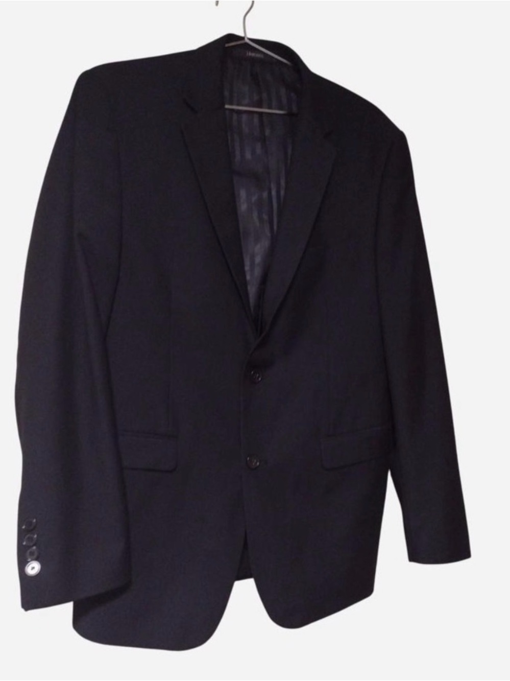 Marchatti Italian men’s suit jacket black 42 regular 36 wide